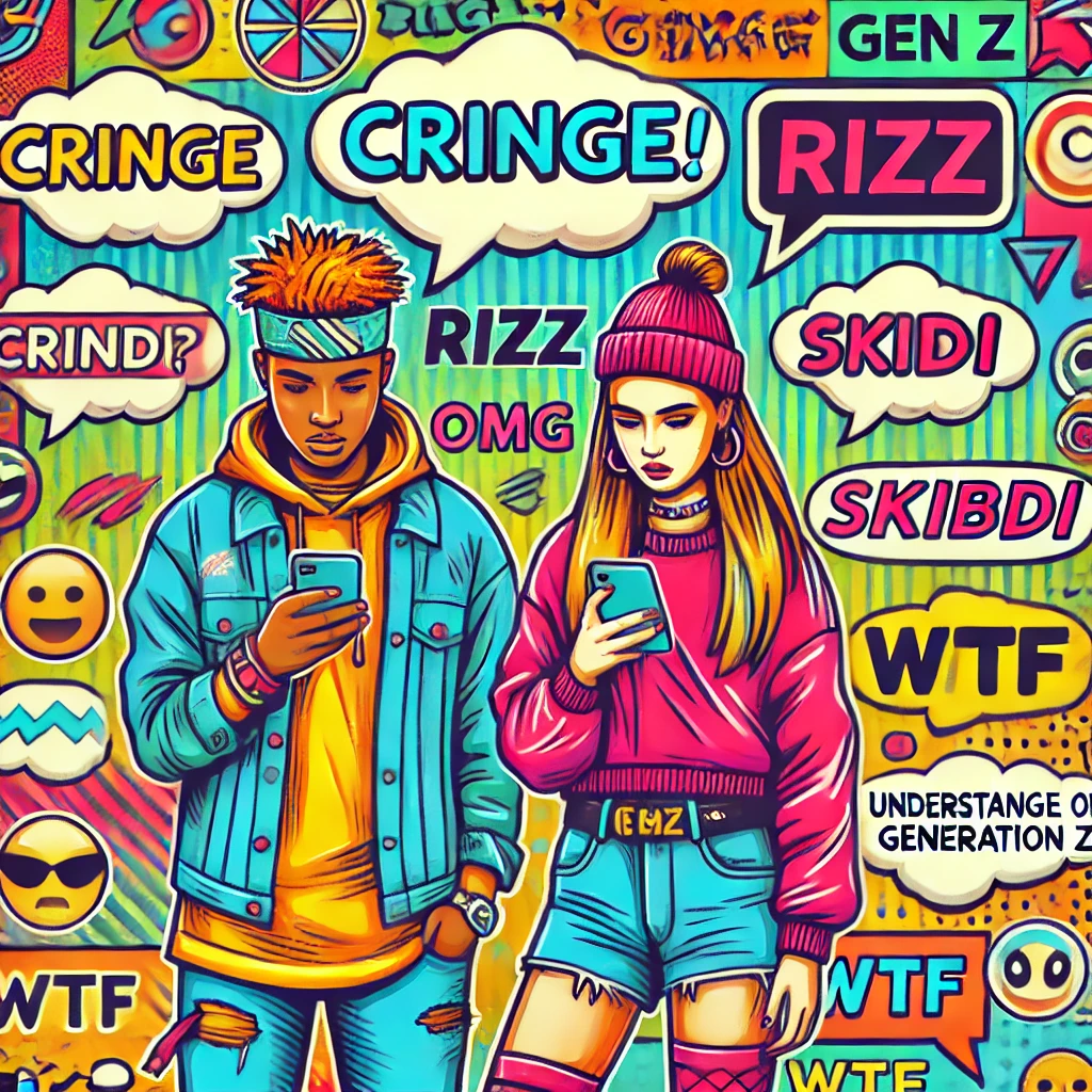 OMG, WTF?! Generace Z mluví vlastním jazykem. Víš, co znamená cringe, rizz nebo skibidi? Rozlušti slang mladých a nebuď boomer!