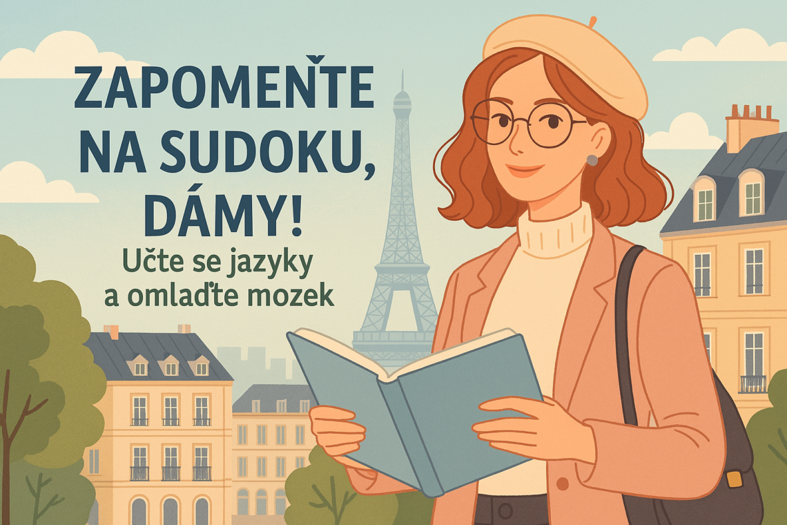 učení jazyků, mindset, mozek, zdravý životní styl, jazyk po 40, italština, španělština, angličtina, němčina, trénink mozku