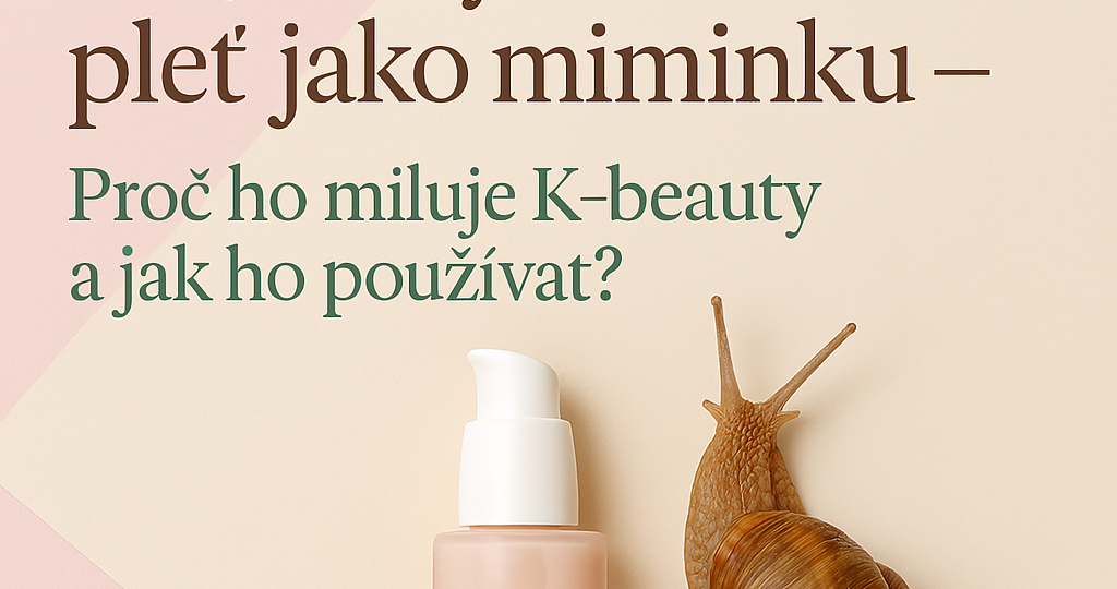 Objevte sílu mucinu: hlemýždí sliz milovaný K-beauty, který hydratuje, regeneruje a vyhlazuje pleť. Skincare zázrak v akci! 🐌✨
