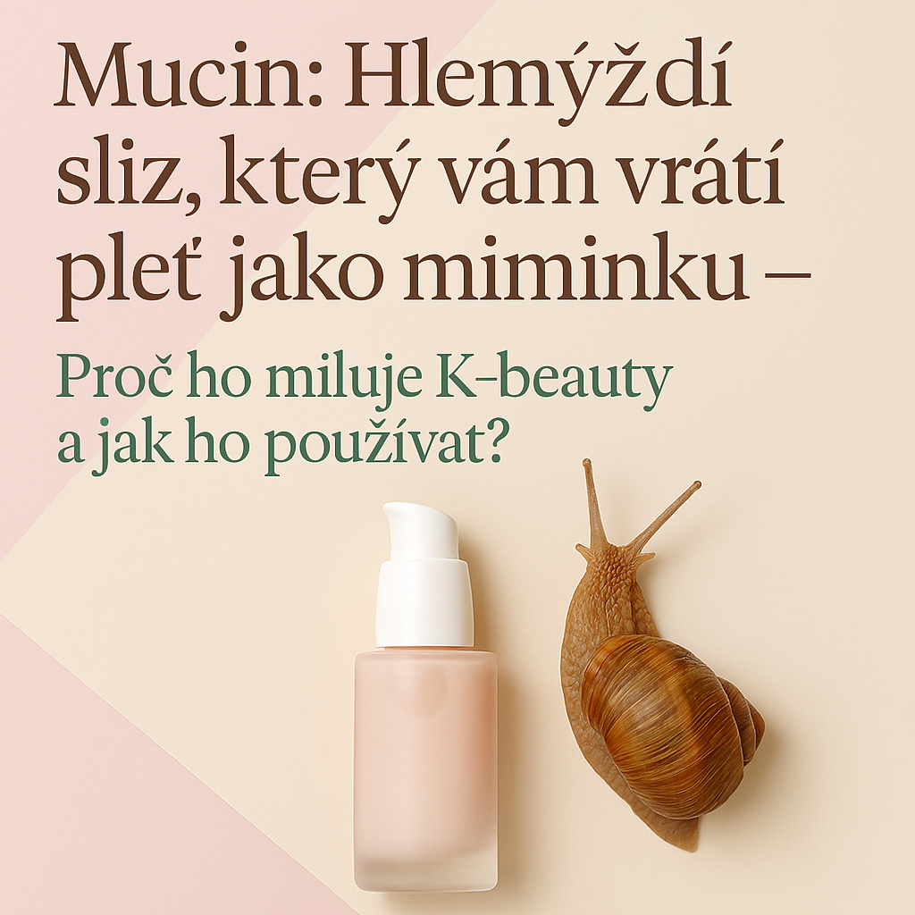 Objevte sílu mucinu: hlemýždí sliz milovaný K-beauty, který hydratuje, regeneruje a vyhlazuje pleť. Skincare zázrak v akci! 🐌✨