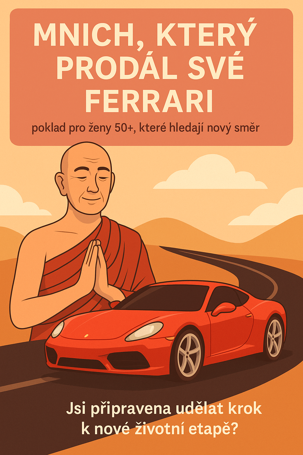 "Mnich, který prodal své Ferrari" není jen další self-help kniha - je to manuál pro druhý poločas života.