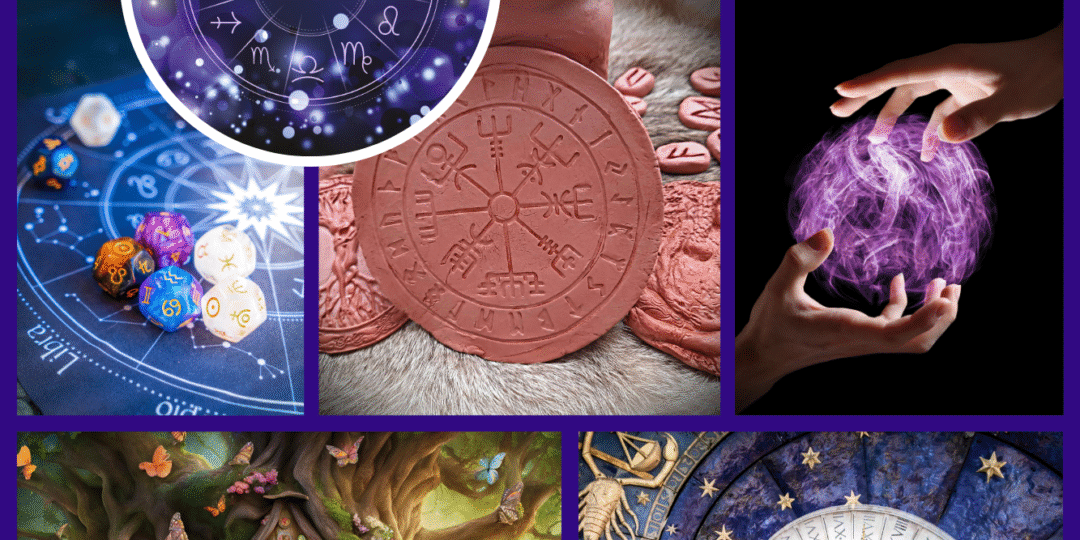 Čarodějnická energie, astrologie, rituály, tarot i lunární kouzla. Tady vládne intuice, symboly a ženská síla – propojená s přírodou i hvězdami.