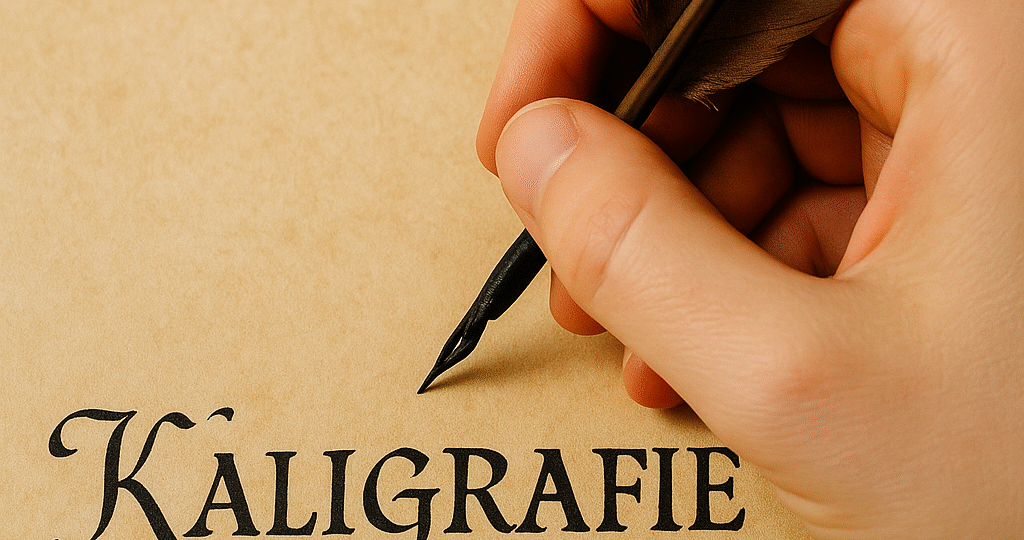 Kaligrafie: proč psaní rukou zklidňuje mysl a léčí duši Calligraphy: why writing by hand calms the mind and heals the soul