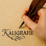 Kaligrafie: proč psaní rukou zklidňuje mysl a léčí duši Calligraphy: why writing by hand calms the mind and heals the soul