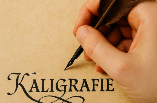 Kaligrafie: proč psaní rukou zklidňuje mysl a léčí duši Calligraphy: why writing by hand calms the mind and heals the soul