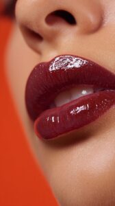 Červená rtěnka vyžaduje trošku víc péče než ten nudný béžový lesk. girl, makeup, cosmetics, lips, lipstick, red