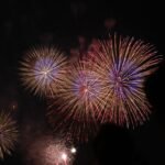 fireworks, white, red, light, color, lunar new year, beautiful, colored, colorful, new year, traditional eve, new year's eve, new year's day, vietnam, black news, black new